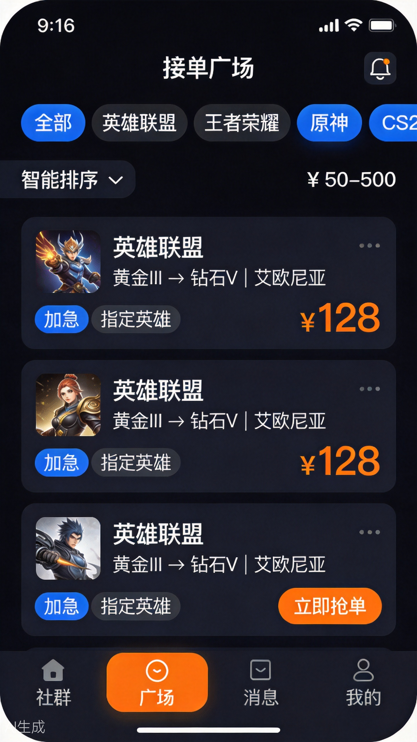 接单广场